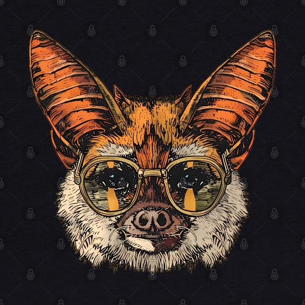 Furry Fashionista: The Bat with Specs Appeal! by Carnets de Turig